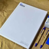 hojas membrete tamaño carta u oficio ideales para una ecelente presentación de la empresa